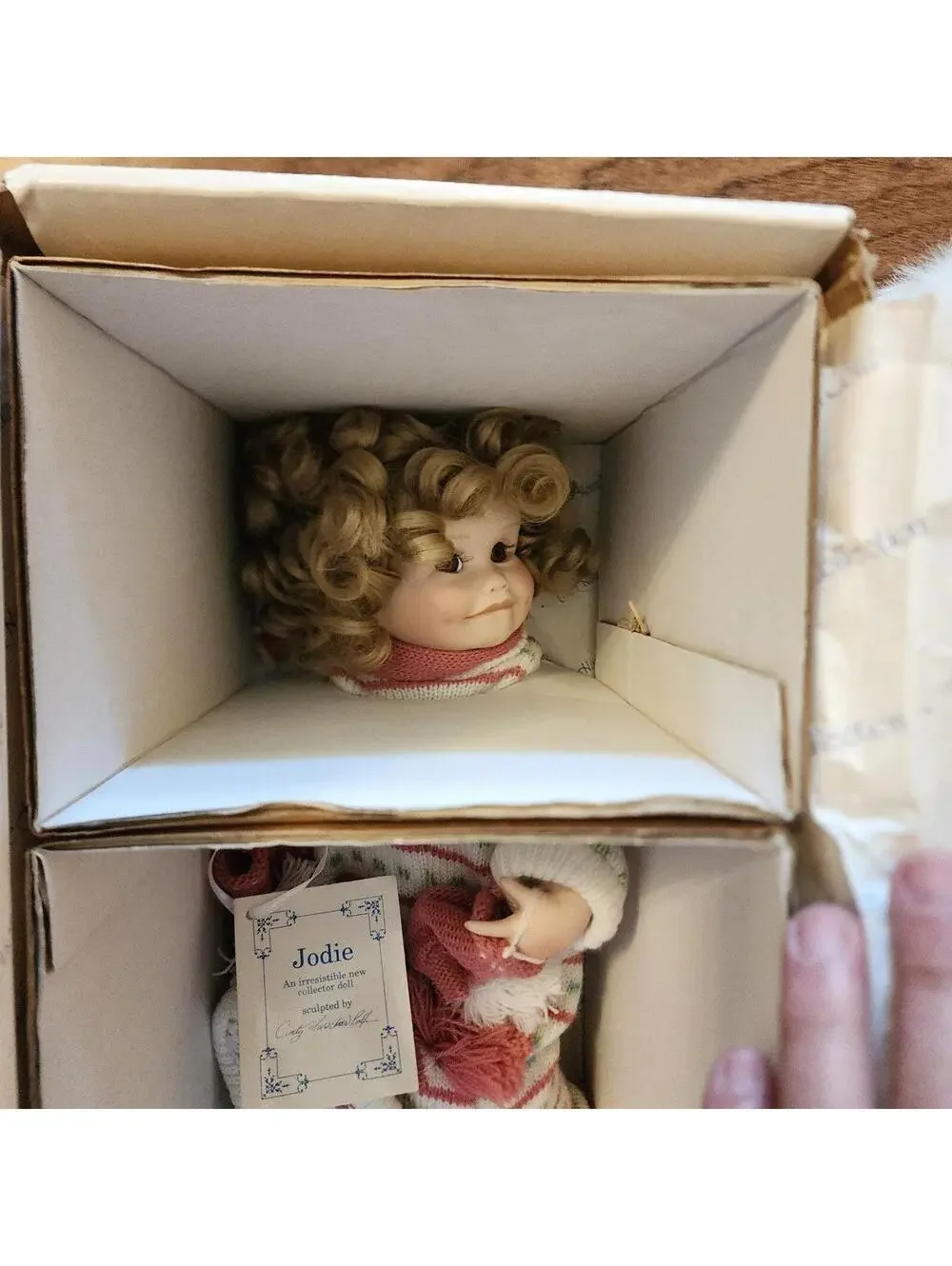 Vintage 1993 Jodie Doll - Cindy Marschner Rolfe - The Hamilton Collection